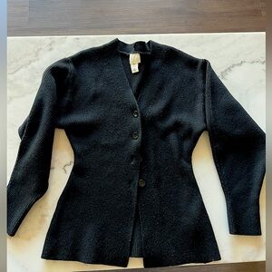 H&M knit black cardigan
